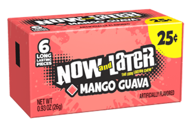 

Жевательная конфета Now Later Mango Guava
