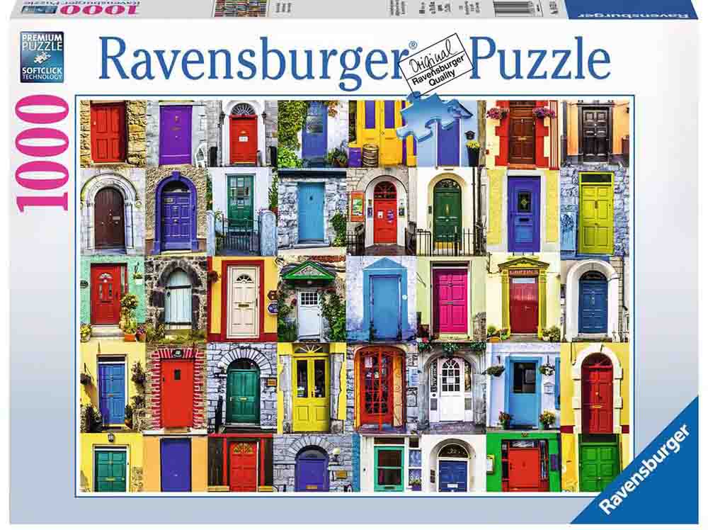

Puzzle Двери со всего мира (1000 элементов)