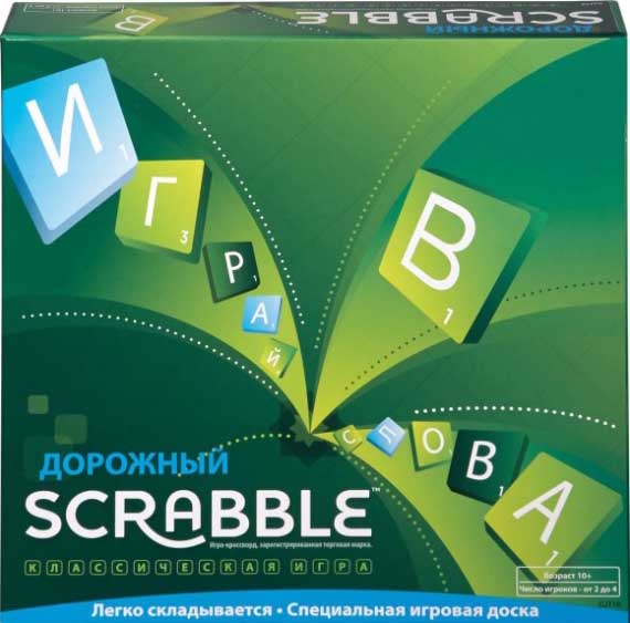Настольная игра Scrabble: Скраббл Дорожный