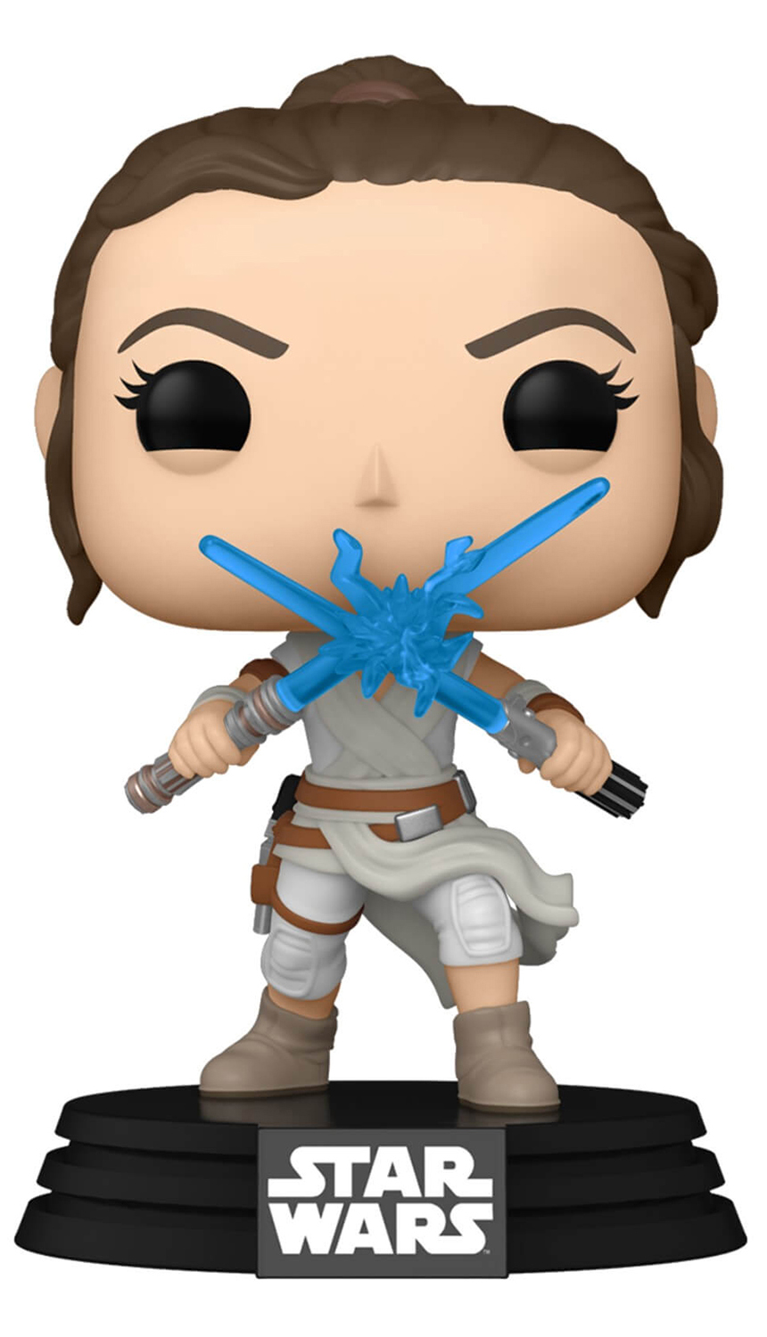 

Фигурка Funko POP: Star Wars E9 Rise of Skywalker – Rey With Two Light Sabers Bobble-Head (9,5 см)