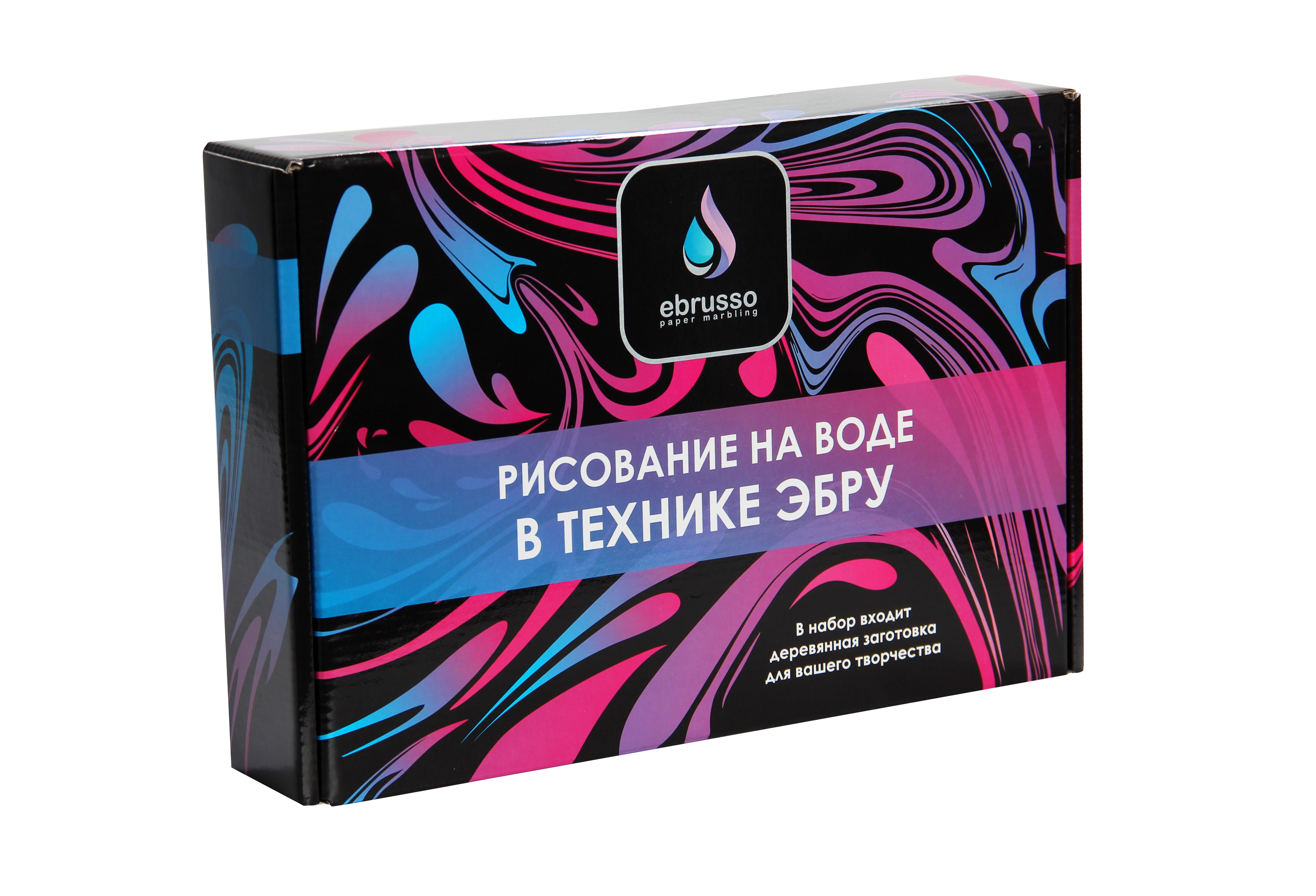 

Творческий набор Рисование на воде в технике Эбру Новичок Mini
