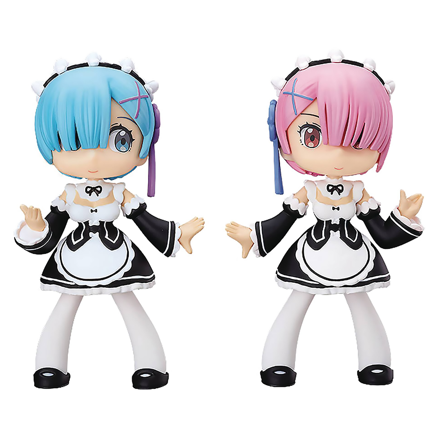 Фигурка Re: Zero Starting Life In Another World – Yurumari Rem & Ram Fine Clover (14 см)