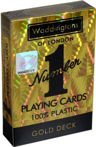 Карты игральные Waddingtons Of London №1: Золотые от 1С Интерес