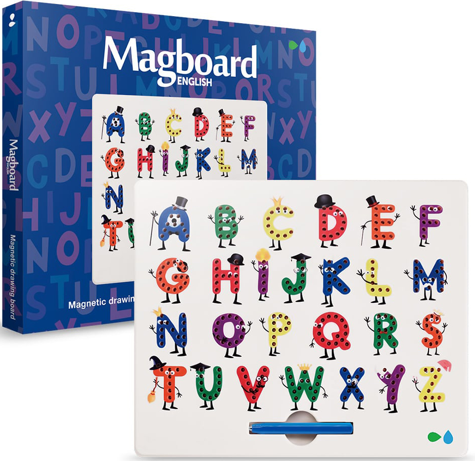 

Магнитный планшет для рисования Magboard Алфавит: English