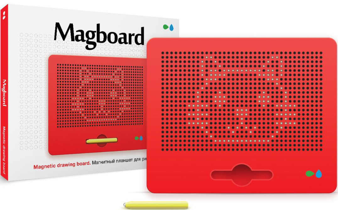 

Магнитный планшет для рисования Magboard (красный)