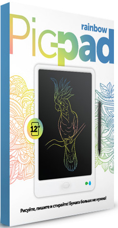 

Планшет для рисования Pic-Pad Rainbow с ЖК экраном