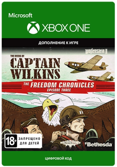 

Wolfenstein II: The New Colossus. The Deeds of Captain Wilkins. Дополнение [Xbox, Цифровая версия] (Цифровая версия)