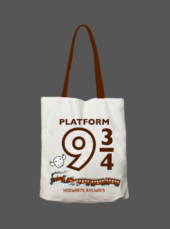 

Сумка-шоппер Harry Potter: Hogwarts Railways Platform 9 ¾