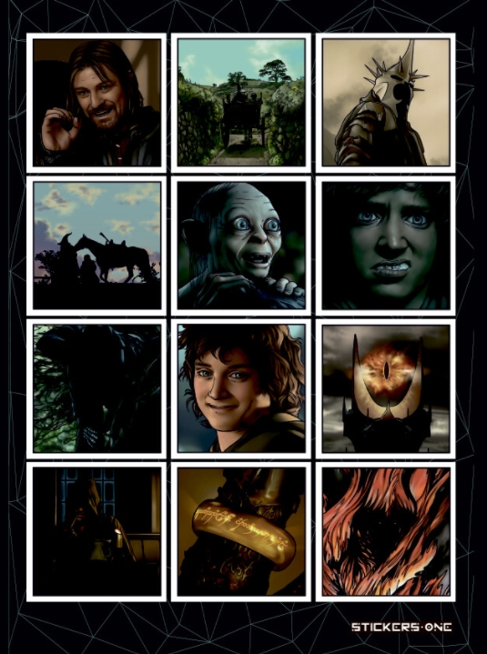 

Стикерпак Lord Of The Rings
