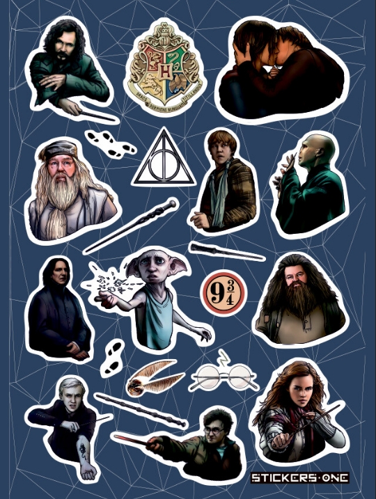 цена Стикерпак Harry Potter #3