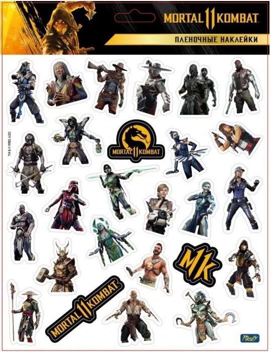 

Набор наклеек Mortal Kombat