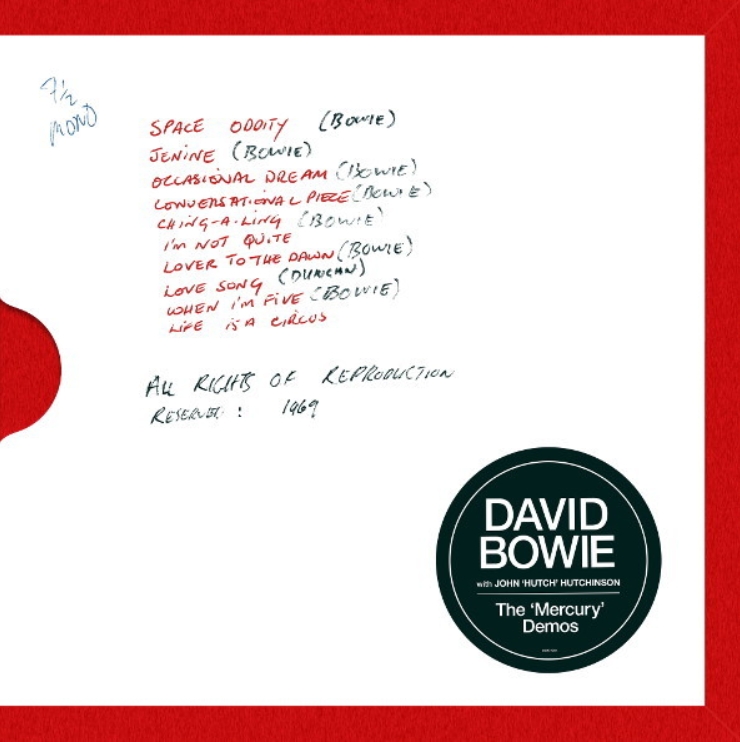

David Bowie with John Hutch Hutchison – The Mercury Demos (LP)