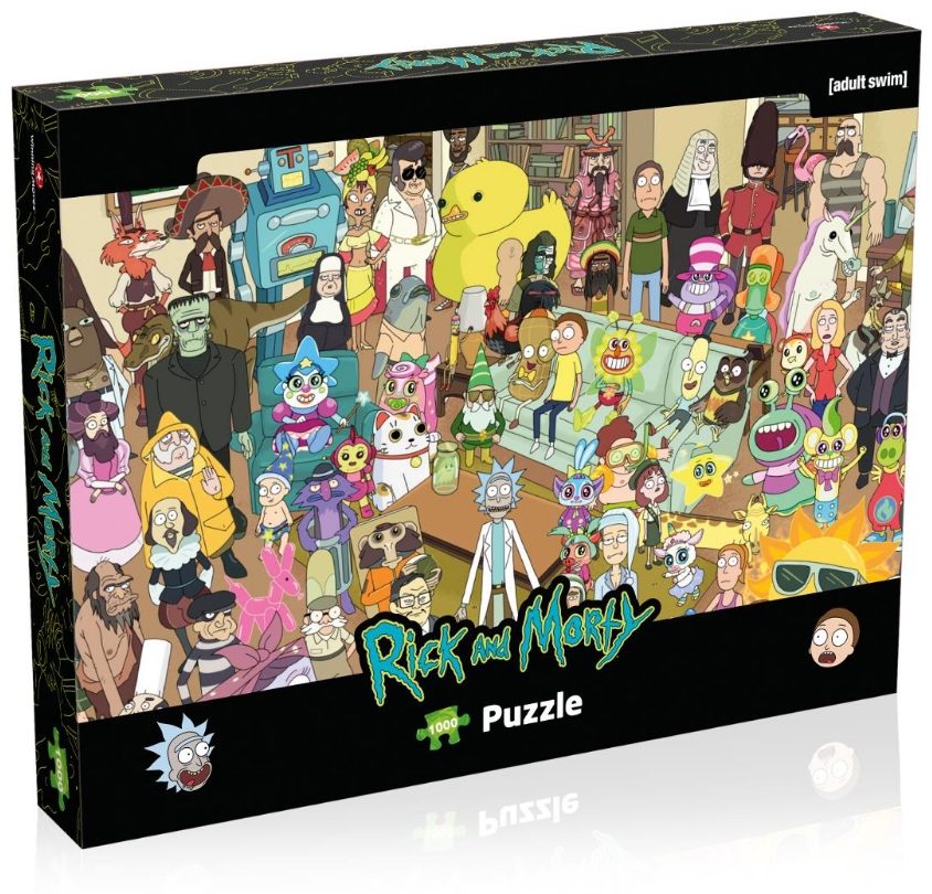 

Puzzle: Rick And Morty (1000 элементов)
