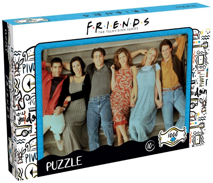 

Puzzle: Friends – На лестнице (1000 элементов)