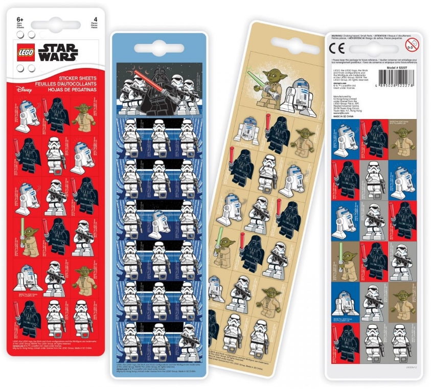

Стикерпак LEGO: Star Wars (4 шт.)