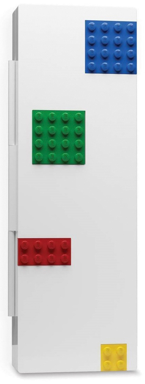 

Пенал LEGO (цветные кубики) + минифигурка LEGO: Classic