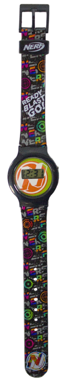 Часы наручные NERF (электронные) (чёрные) от 1С Интерес