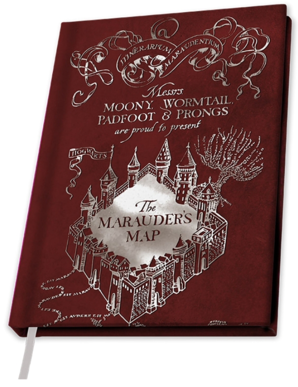 Блокнот Harry Potter: Marauder`s Map (A5)