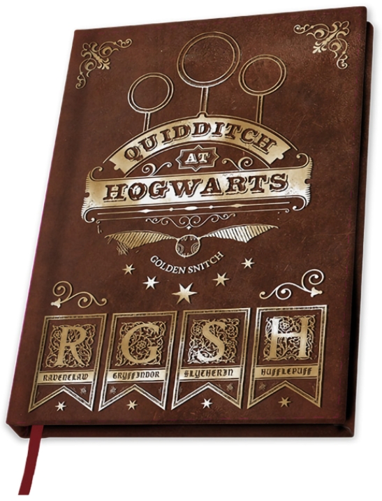 цена Блокнот Harry Potter: Quidditch (A5)