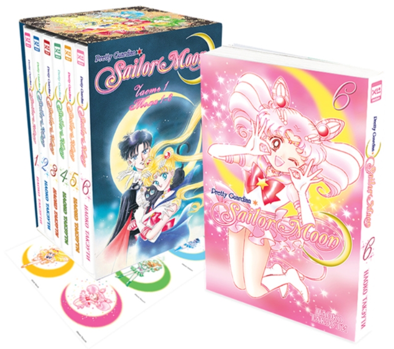 

Набор манги Sailor Moon. Часть 1. Тома 1–6