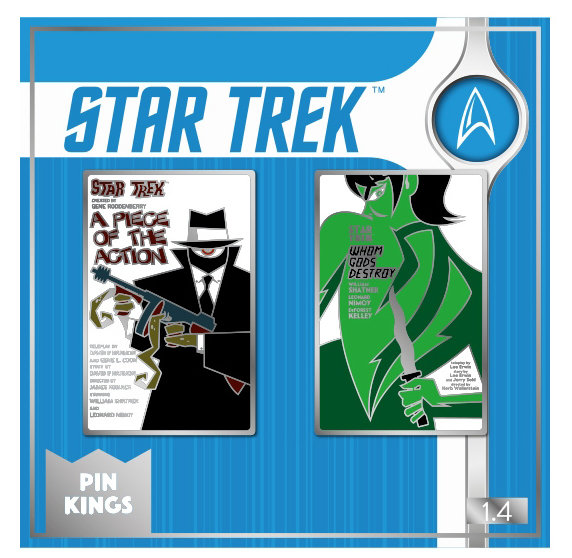 Набор значков Star Trek 1.4 Pin Kings 2-Pack