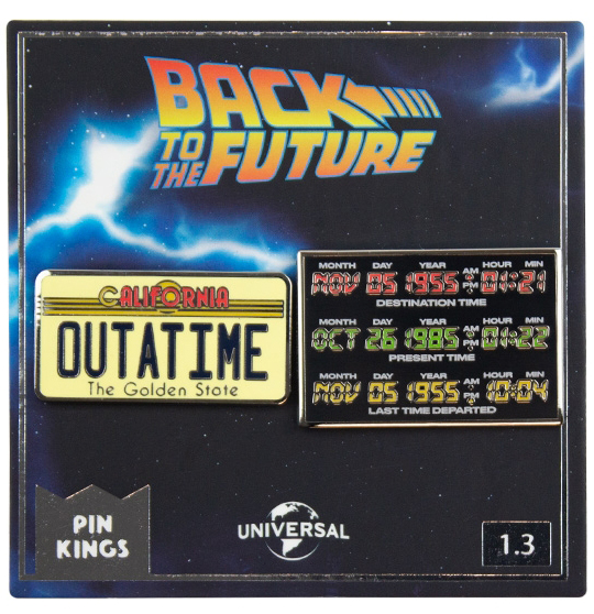 

Набор значков Back To The Future 1.3 Pin Kings 2-Pack