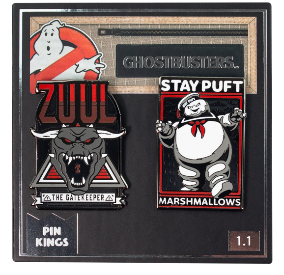 

Набор значков Ghostbusters 1.1 Зуул и Стэй Пафт Pin Kings 2-Pack