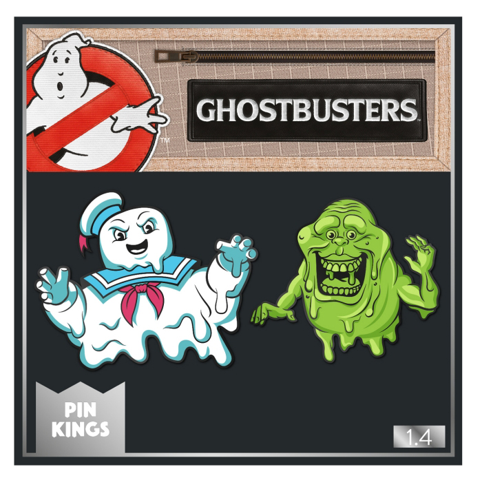 

Набор значков Ghostbusters 1.4 Стэй Пафт и Лизун Pin Kings 2-Pack