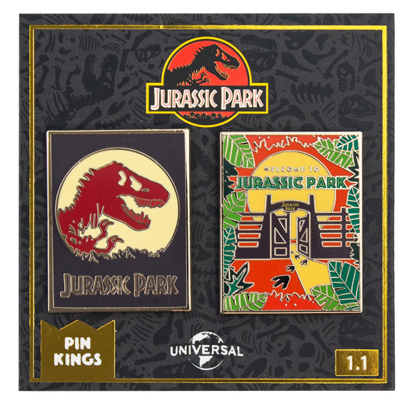 

Набор значков Jurassic Park 1.1 Pin Kings 2-Pack