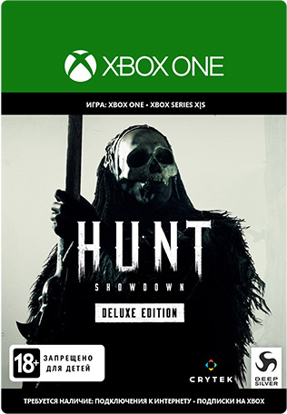 

Hunt: Showdown. Deluxe Edition [Xbox One/Xbox Series X|S, Цифровая версия] (Цифровая версия)