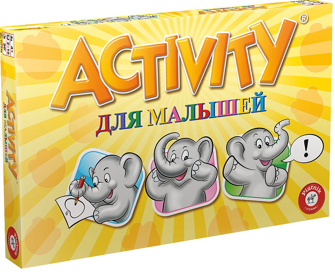 

Настольная игра Activity для малышей. Переиздание