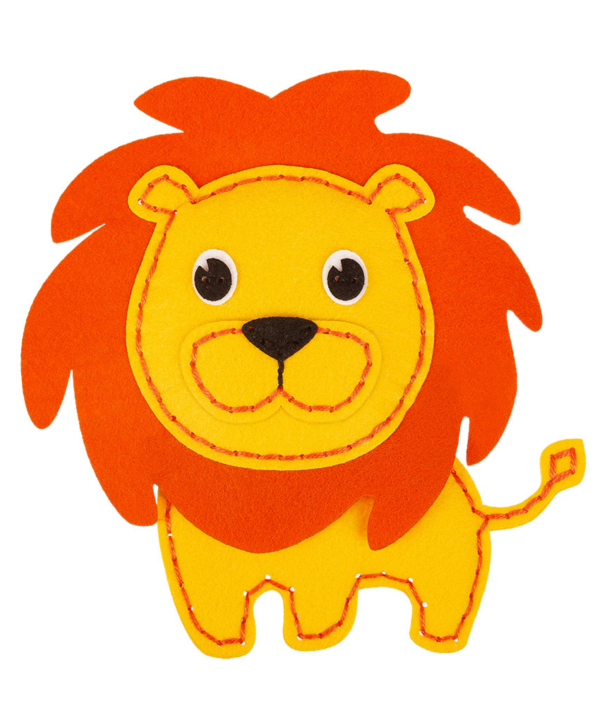 

Набор для изготовления игрушки Miadolla: Лев