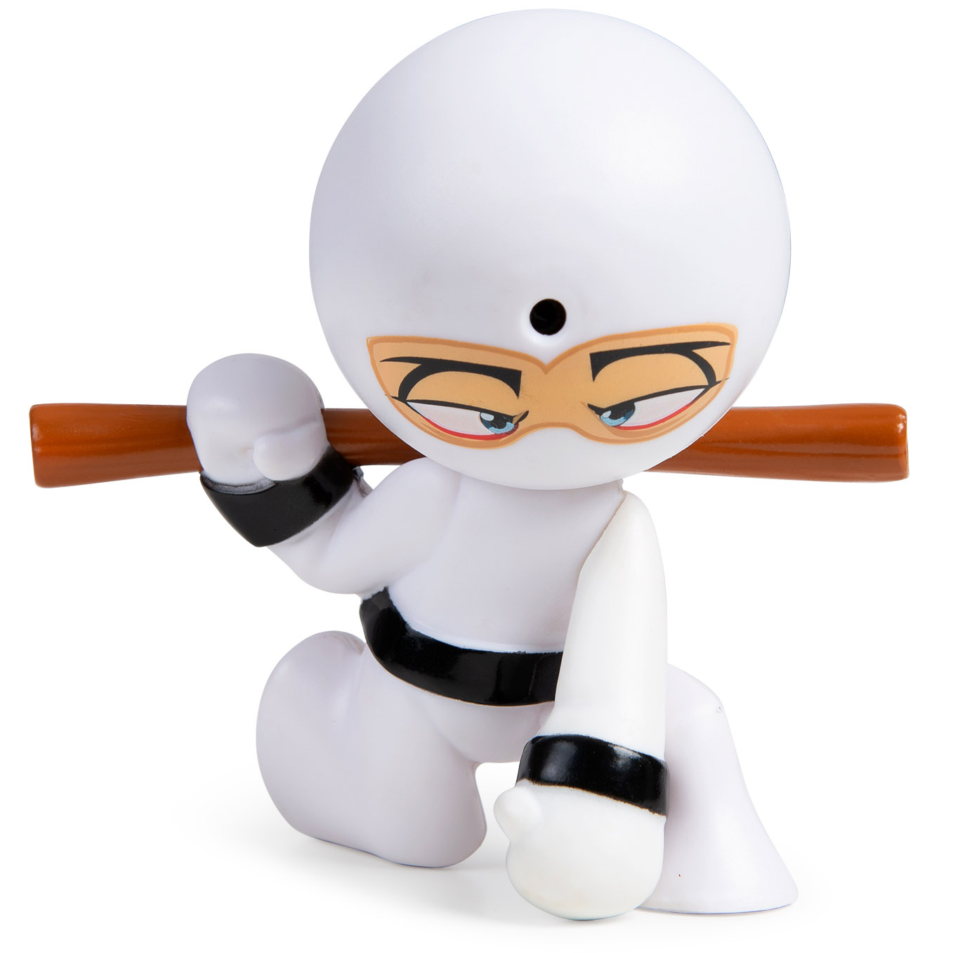 

Фигурка Fart Ninjas: Ниндзя пукающий белый с шестом