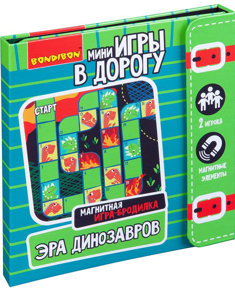 цена Настольная игра-бродилка Эра динозавров