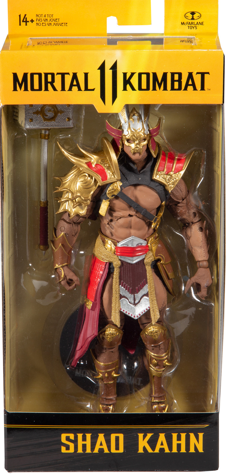 Mortal kombat shao kahn action figure discount