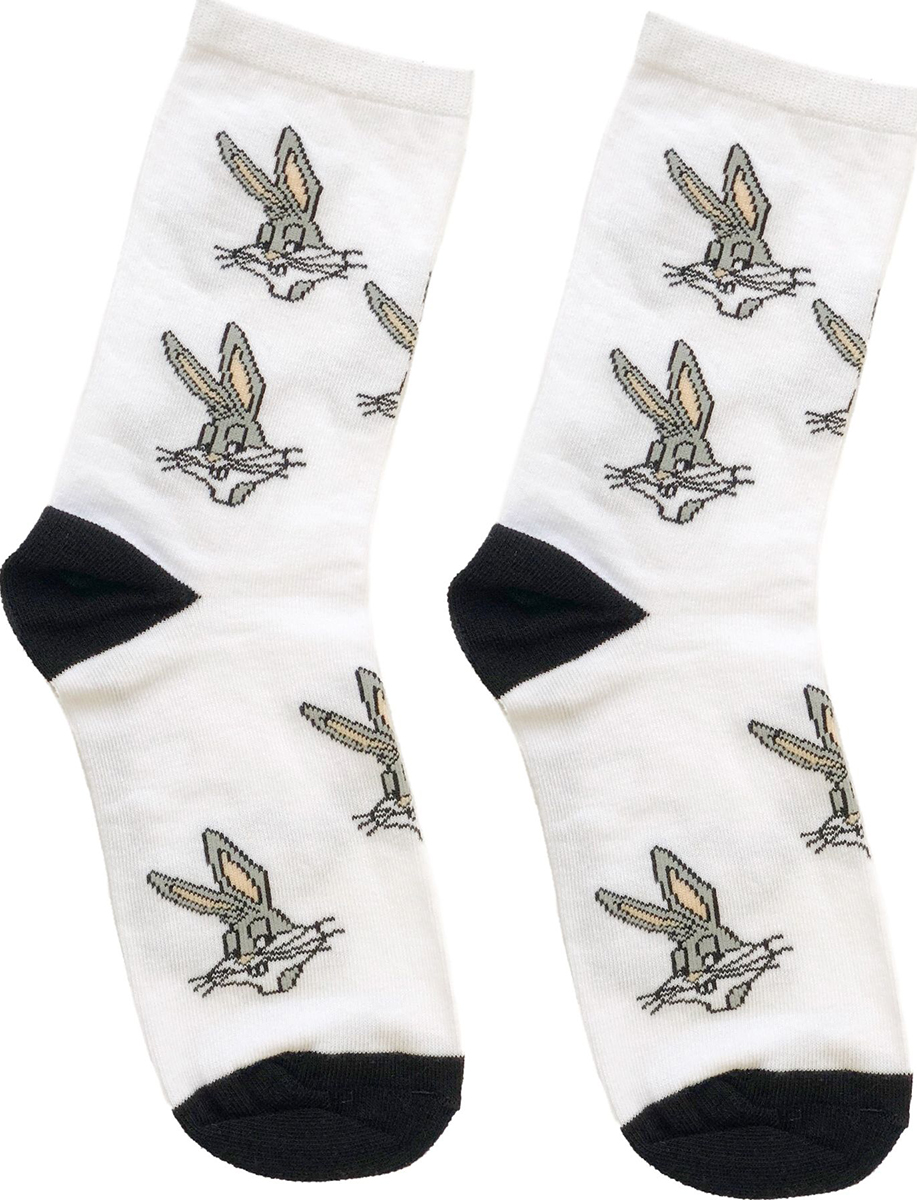 

Носки Looney Tunes – Кролик Багз (белые)
