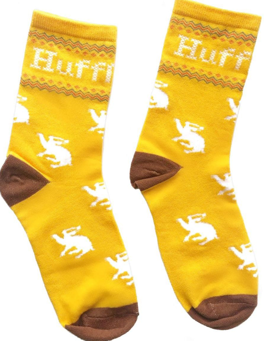 

Носки Гарри Поттер – Hufflepuff (желтые)