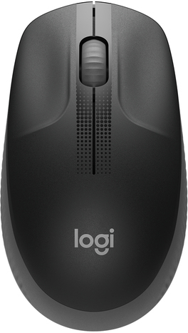 Мышь Logitech Wireless Mouse M190 Charcoal беспроводная для PC от 1С Интерес