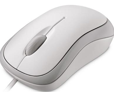 

Мышь Microsoft Wired Basic Optical Mouse White проводная для PC