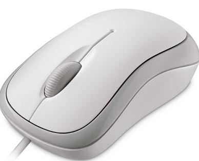 Мышь Microsoft Wired Basic Optical Mouse White проводная для PC от 1С Интерес