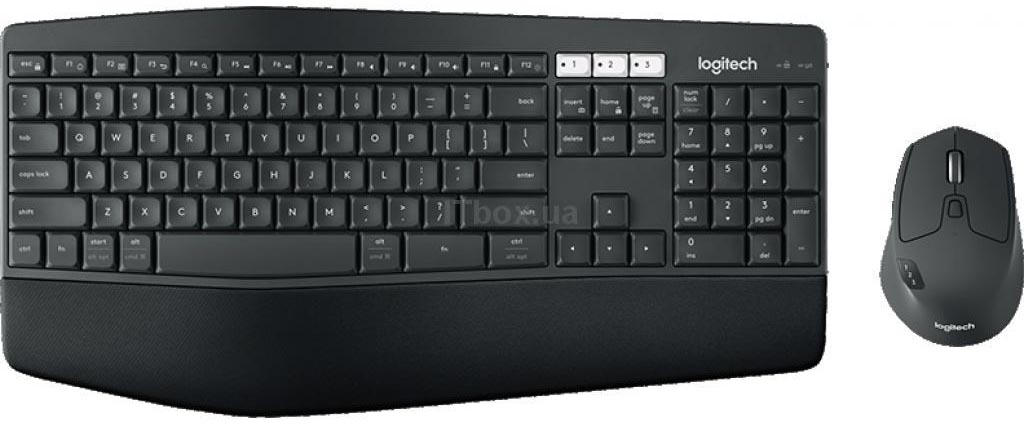 Комплект клавиатура + мышь Logitech Wireless Desktop MK850 Performance Retail для PC от 1С Интерес