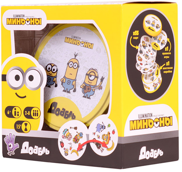 

Настольная игра Доббль: Миньоны