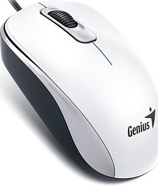 

Мышь Genius DX-110 проводная для PC (белая)