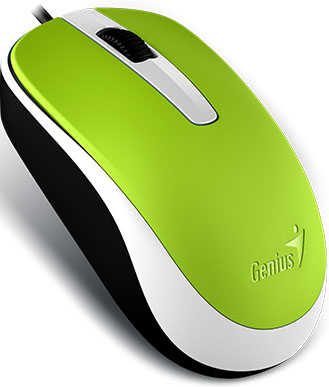 

Мышь Genius DX-120 проводная для PC (зелёная)