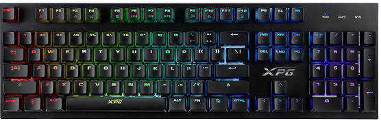 

Клавиатура XPG INFAREX K10 игровая проводная с подсветкой для PC