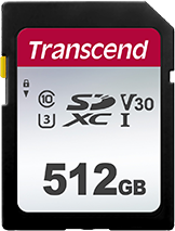 

Карта памяти Transcend SDXC 256GB Class 10 UHS-I U3 (V30)