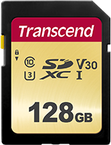 Карта памяти Transcend SDXC 128GB  Class 10 UHS-I U3 (V30) от 1С Интерес