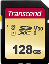 

Карта памяти Transcend SDXC 128GB Class 10 UHS-I U3 (V30)