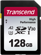 

Карта памяти Transcend SD Card 128GB UHS Video Speed Class 30 (V30)