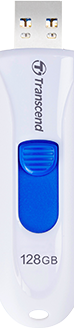USB-накопитель Transcend 3.0 JetFlash 790 128GB (White)